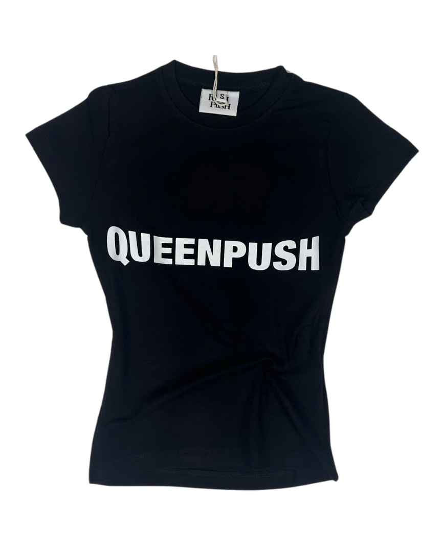 QUEENPUSH BABY TEE.