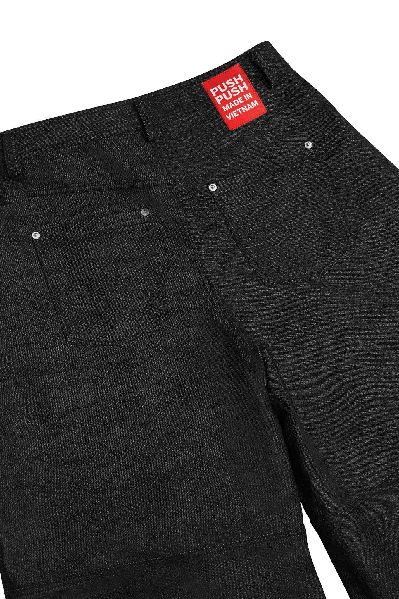 PP RAW SELVEDGE DENIM.