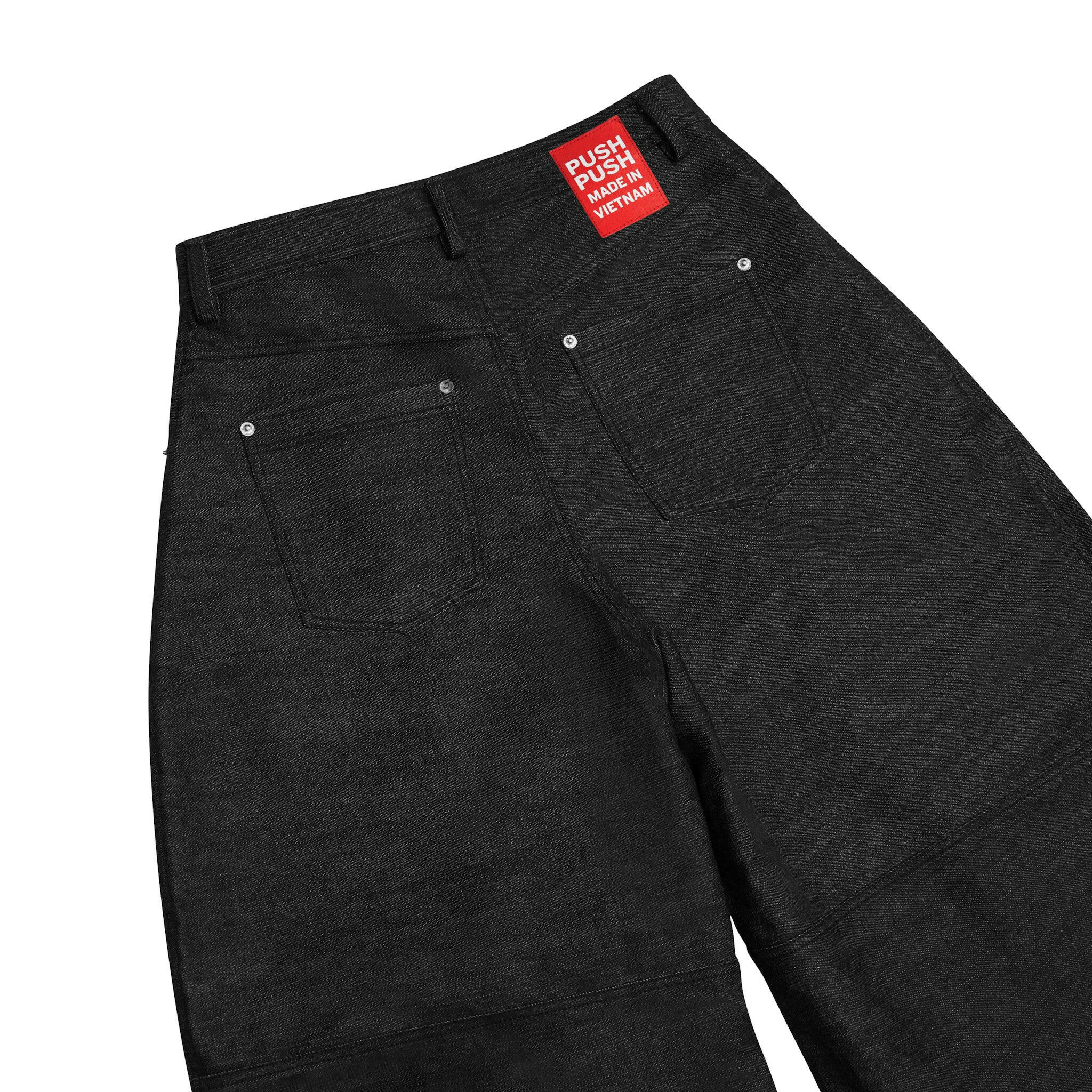 PP RAW SELVEDGE DENIM.