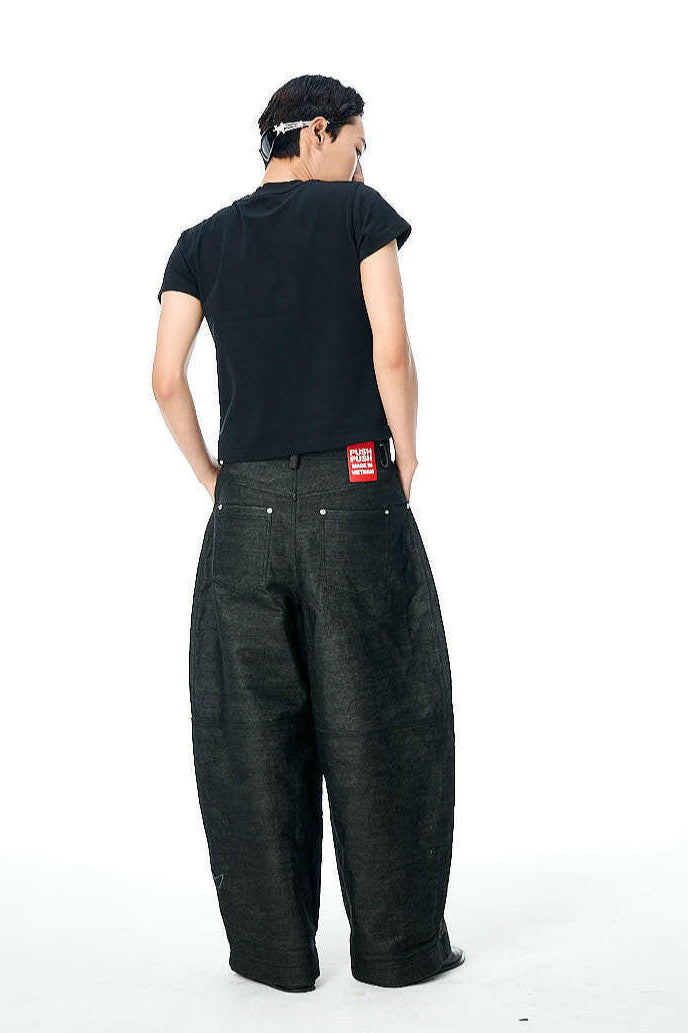 PP RAW SELVEDGE DENIM.