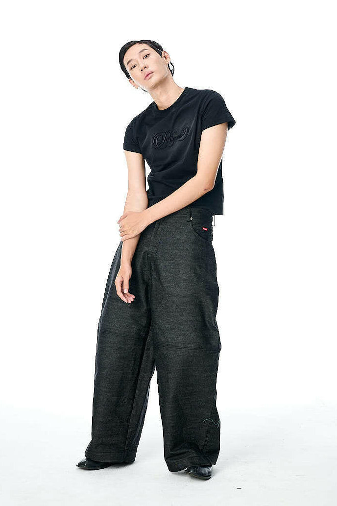 PP RAW SELVEDGE DENIM.