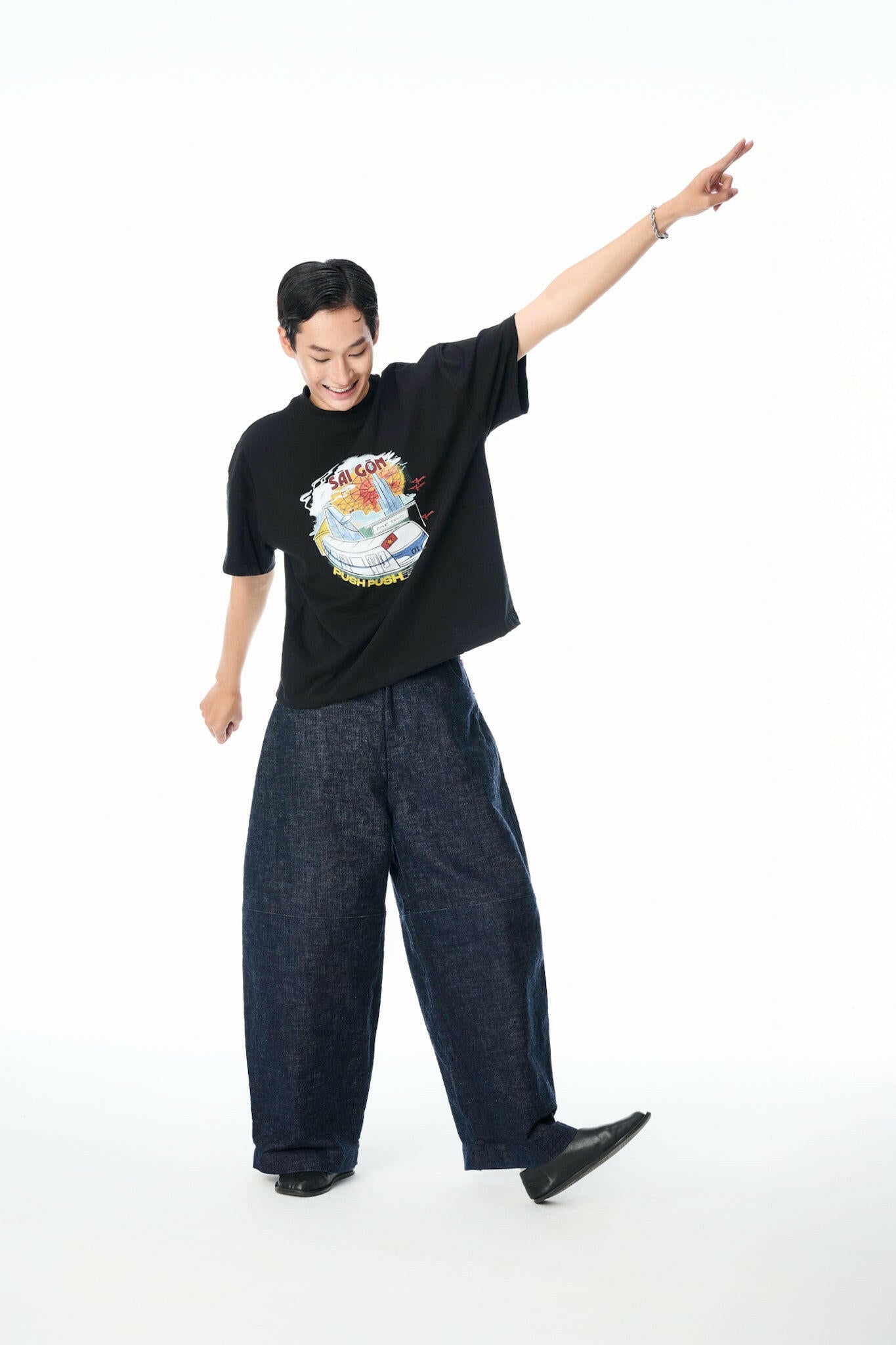 PUSHLINE SGN T-SHIRT (BOXY FIT).