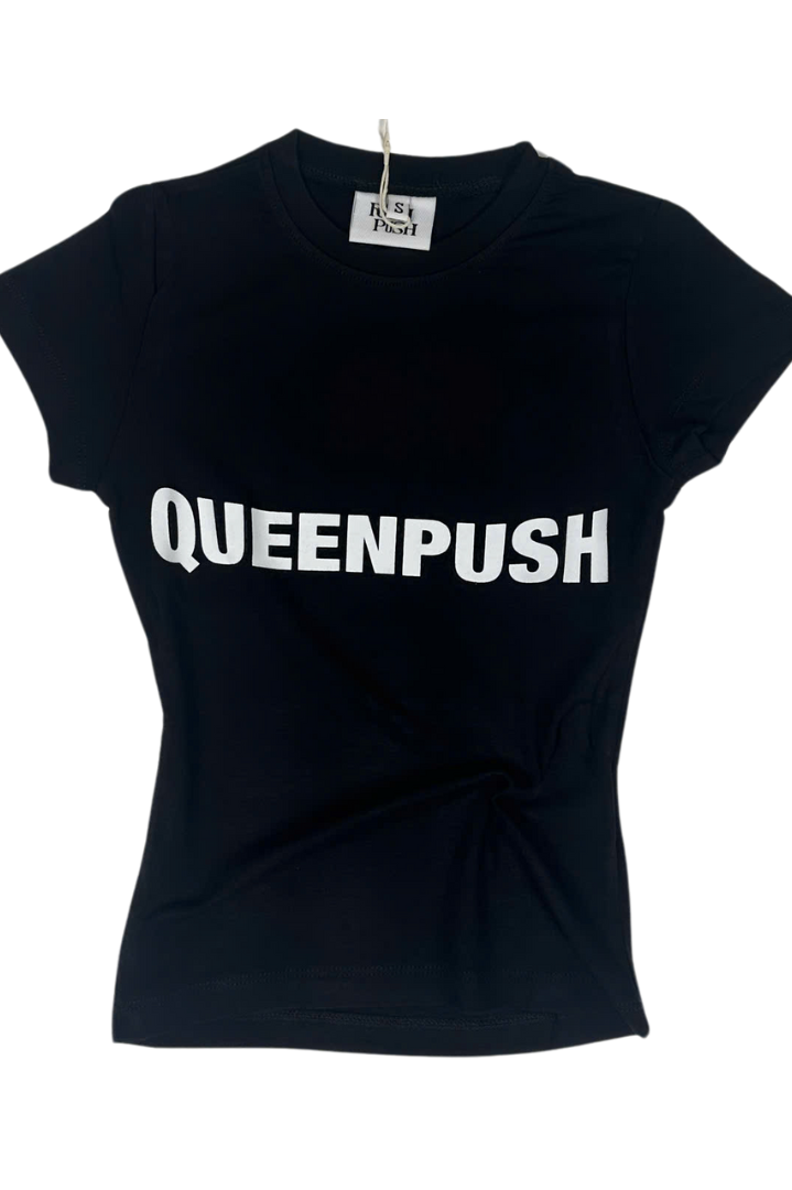 QUEENPUSH BABY TEE.