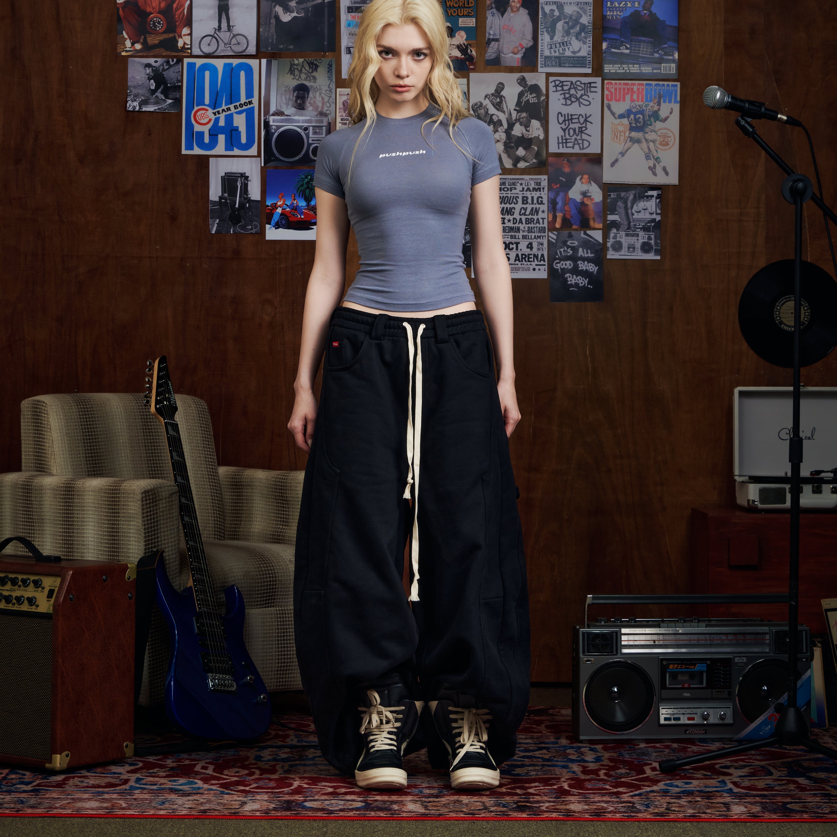 GIGI RAGLAN TEE - Push Push - Worldwide