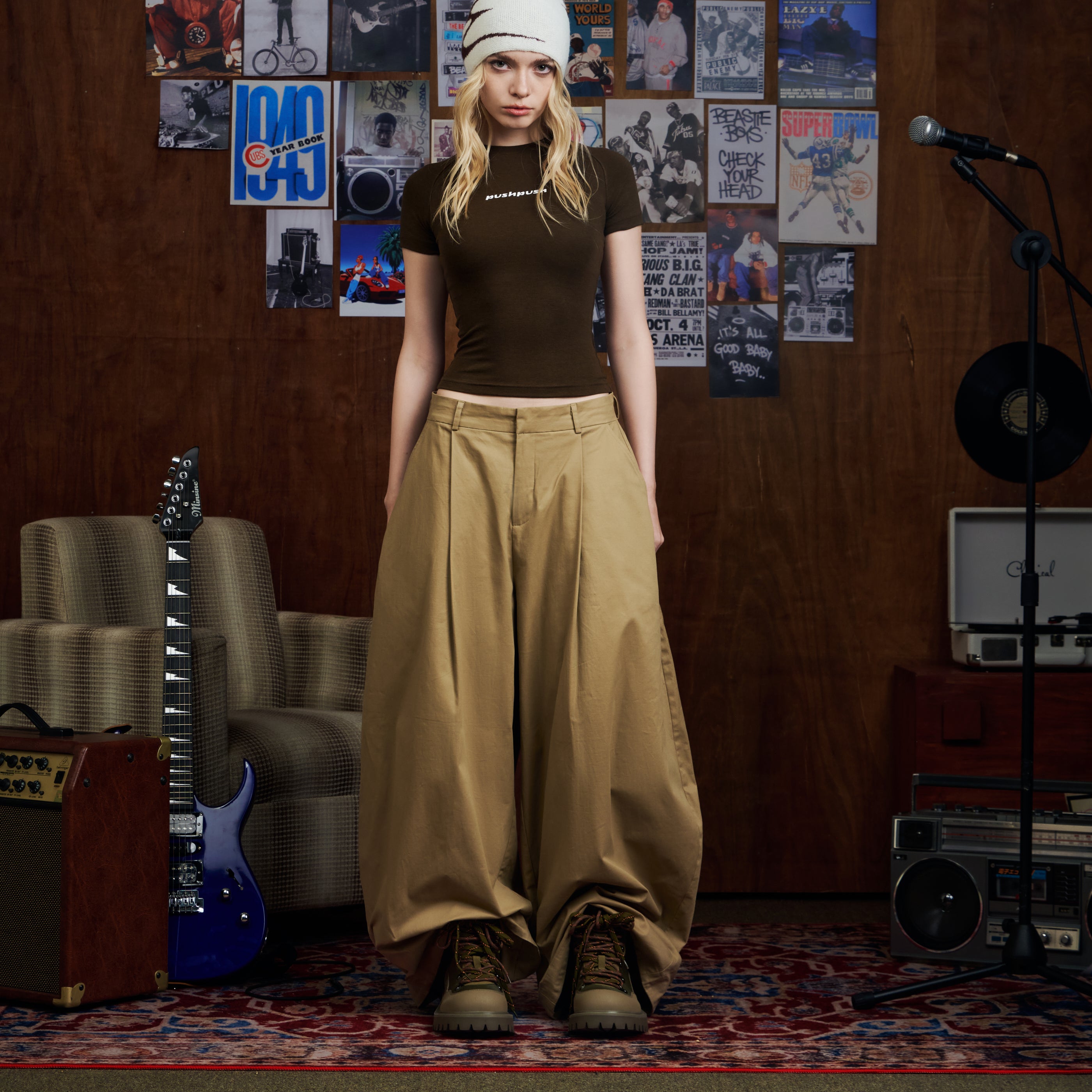 GIGI RAGLAN TEE - Push Push - Worldwide