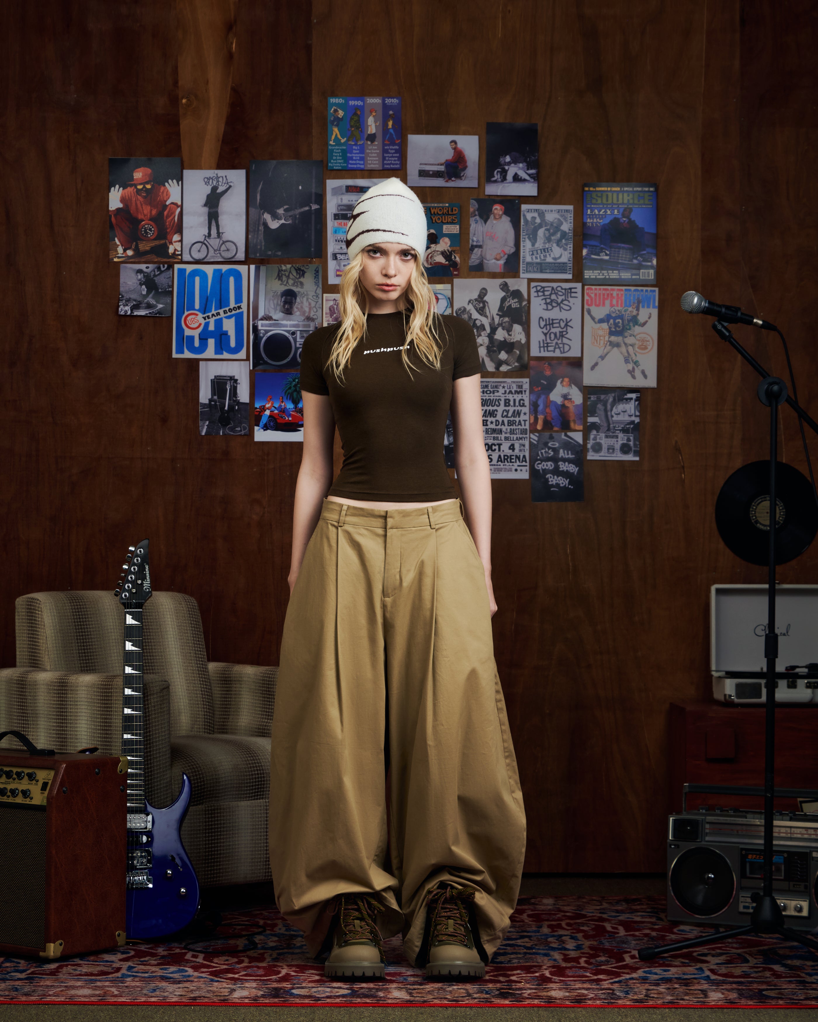 GIGI RAGLAN TEE - Push Push - Worldwide