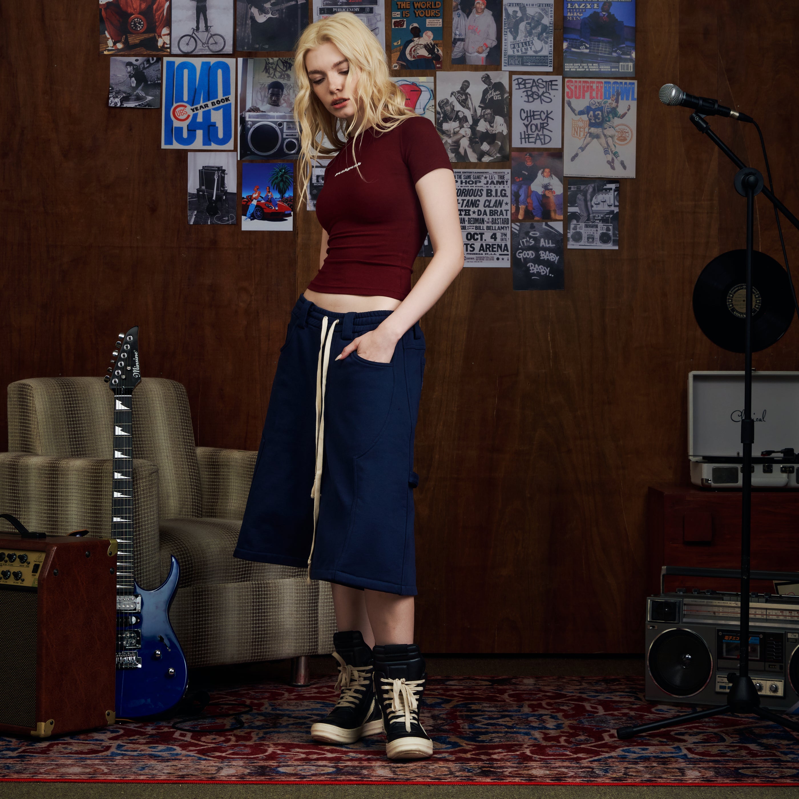 GIGI RAGLAN TEE - Push Push - Worldwide