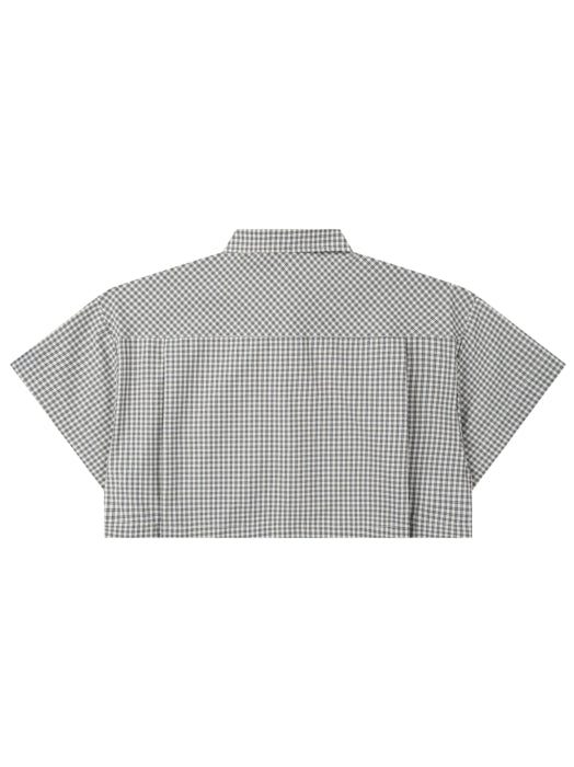Gingham Crop Shirt - Push Push - Worldwide