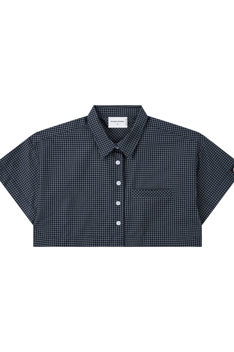 Gingham Crop Shirt - Push Push - Worldwide