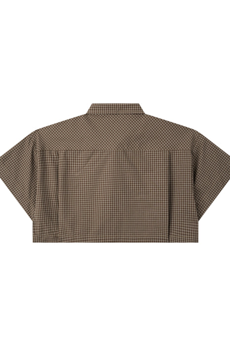 Gingham Crop Shirt - Push Push - Worldwide