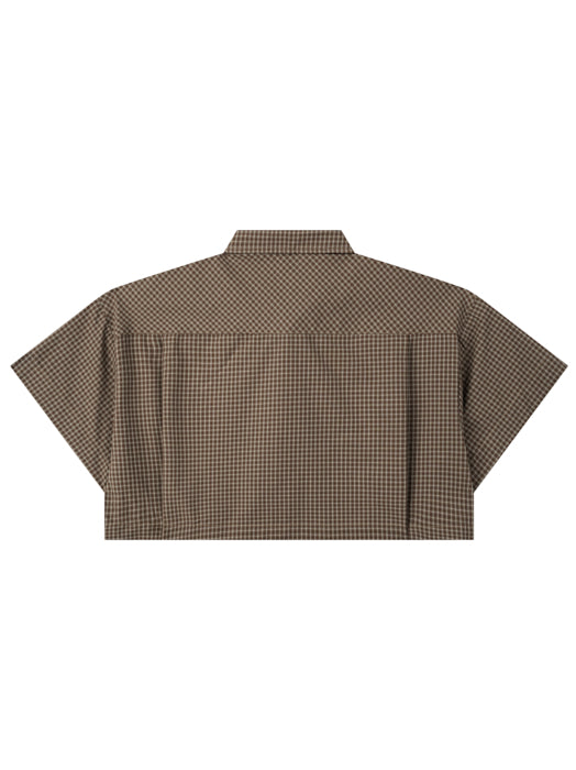 Gingham Crop Shirt - Push Push - Worldwide