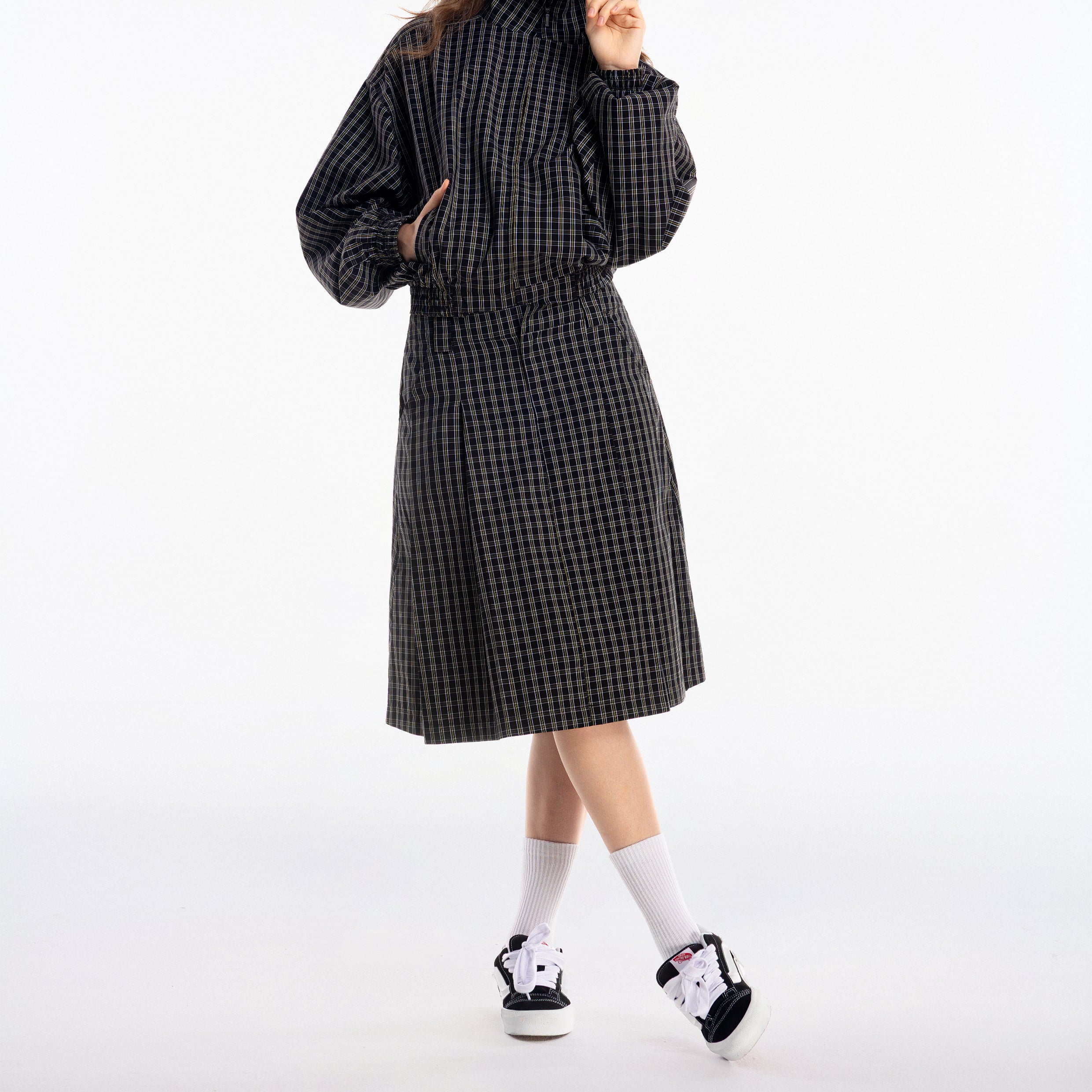 Gingham Midi Skirt - Push Push - Worldwide