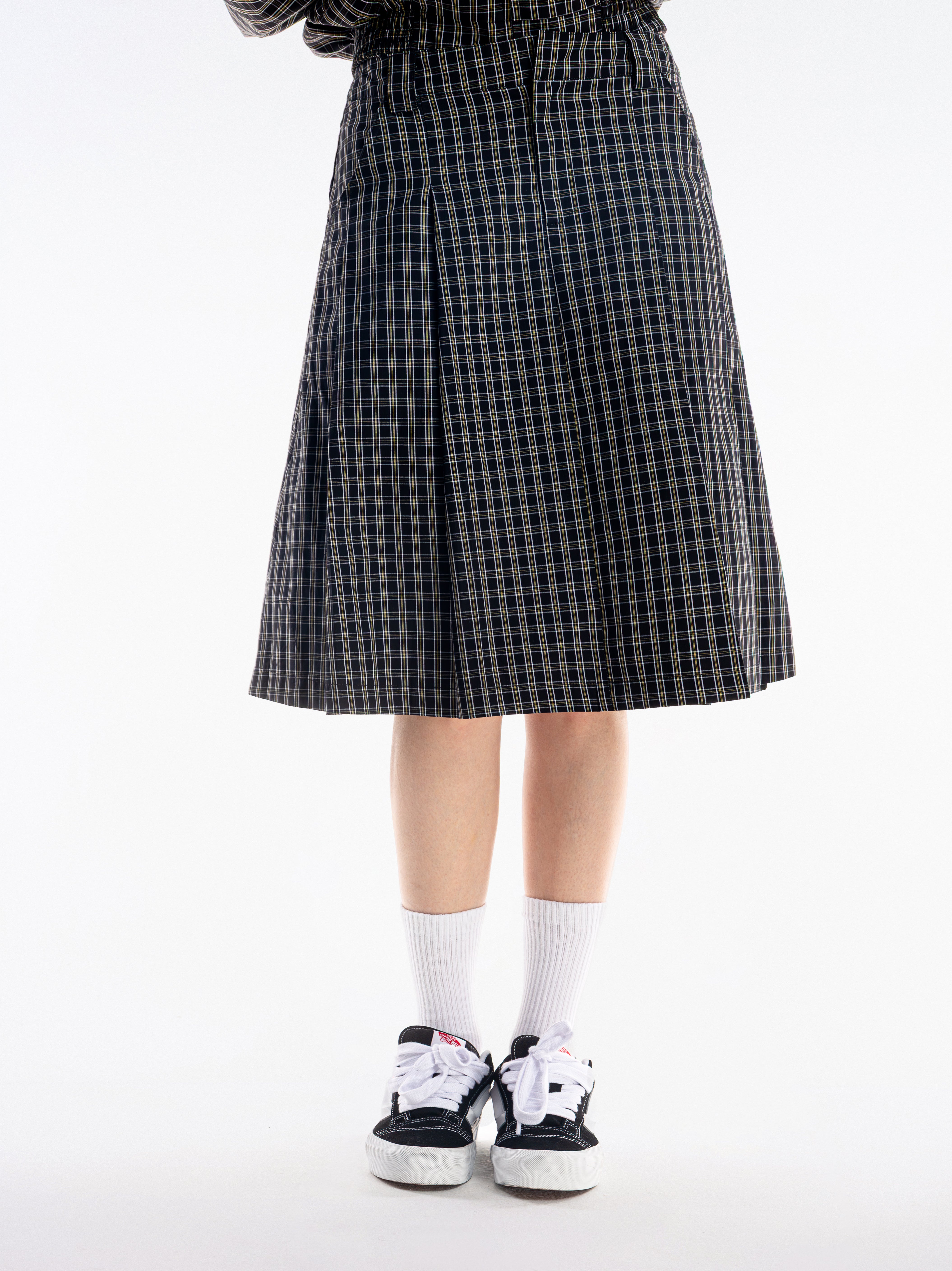 Gingham Midi Skirt - Push Push - Worldwide