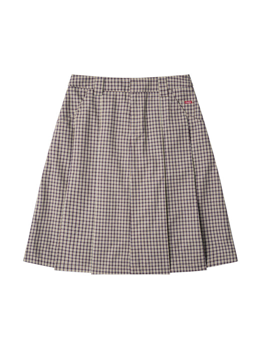 Gingham Midi Skirt - Push Push - Worldwide