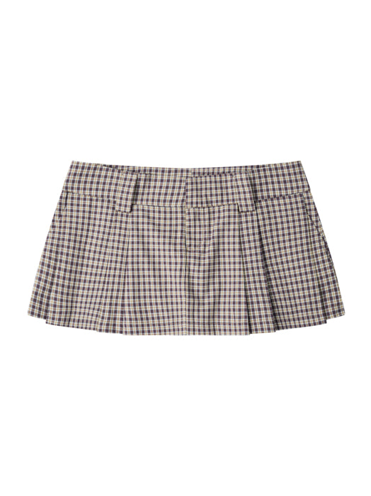 Gingham Mini Skirt - Push Push - Worldwide