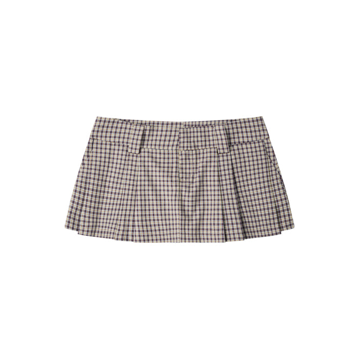 Gingham Mini Skirt - Push Push - Worldwide