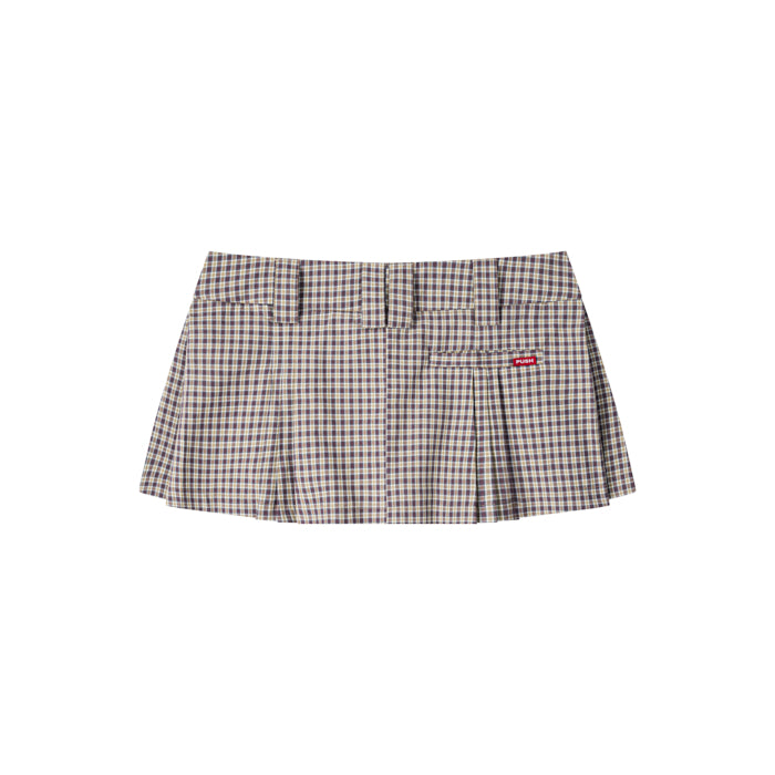 Gingham Mini Skirt - Push Push - Worldwide
