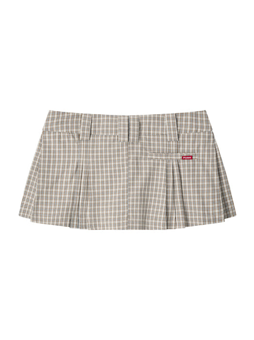 Gingham Mini Skirt - Push Push - Worldwide