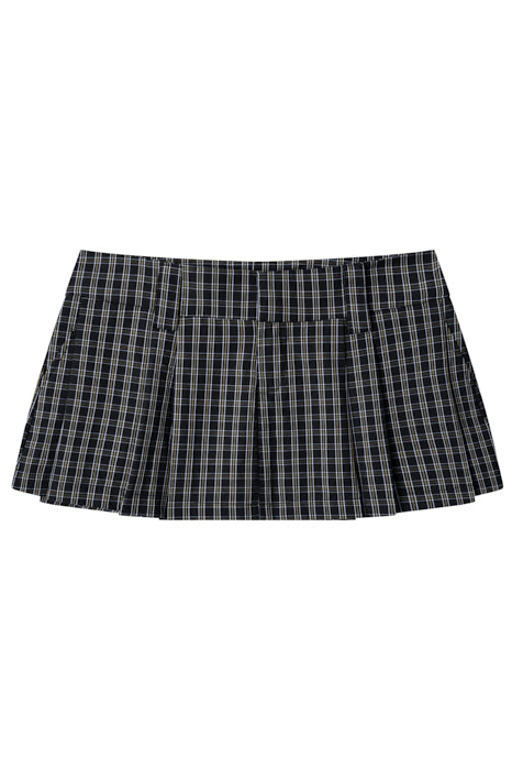 Gingham Mini Skirt - Push Push - Worldwide