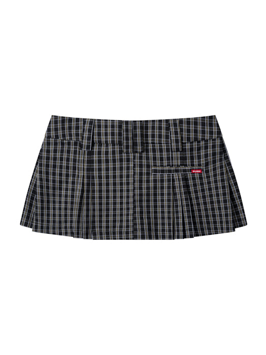 Gingham Mini Skirt - Push Push - Worldwide