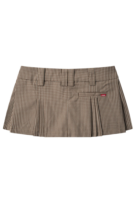 Gingham Mini Skirt - Push Push - Worldwide