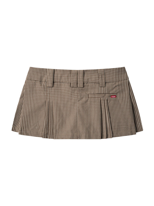 Gingham Mini Skirt - Push Push - Worldwide