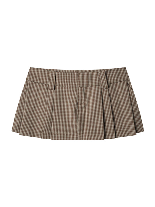 Gingham Mini Skirt - Push Push - Worldwide