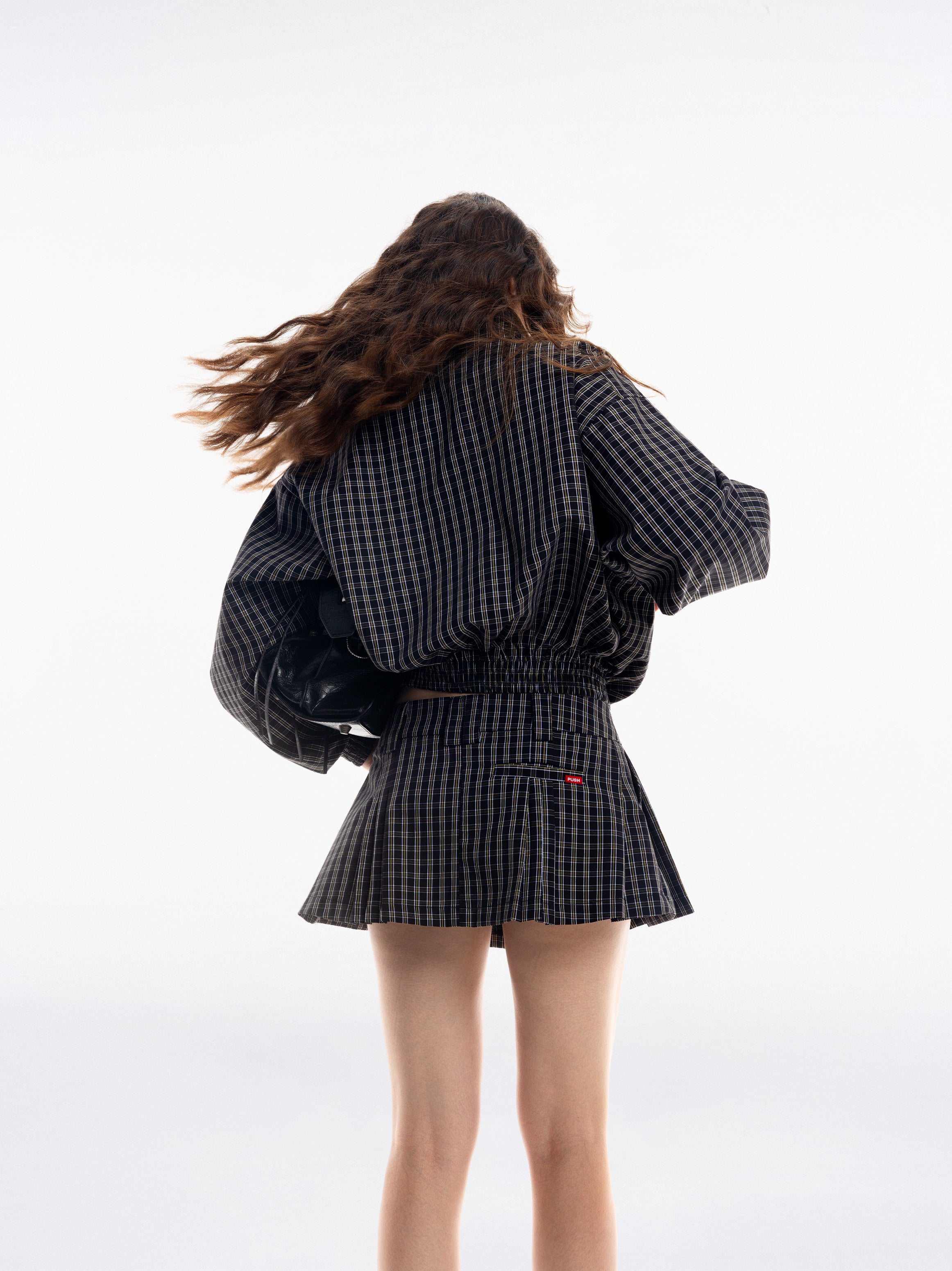 Gingham Mini Skirt - Push Push - Worldwide