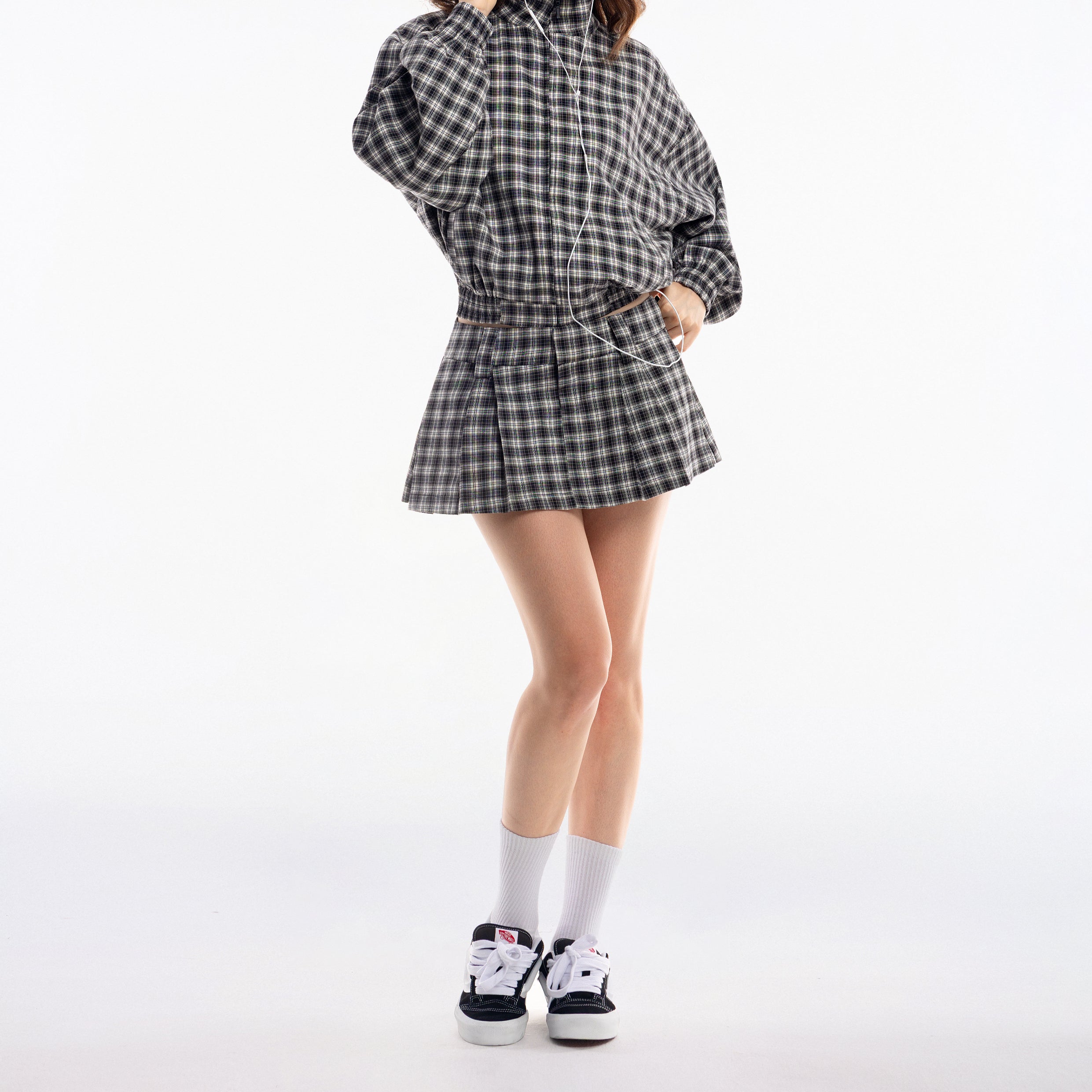 Gingham Mini Skirt - Push Push - Worldwide