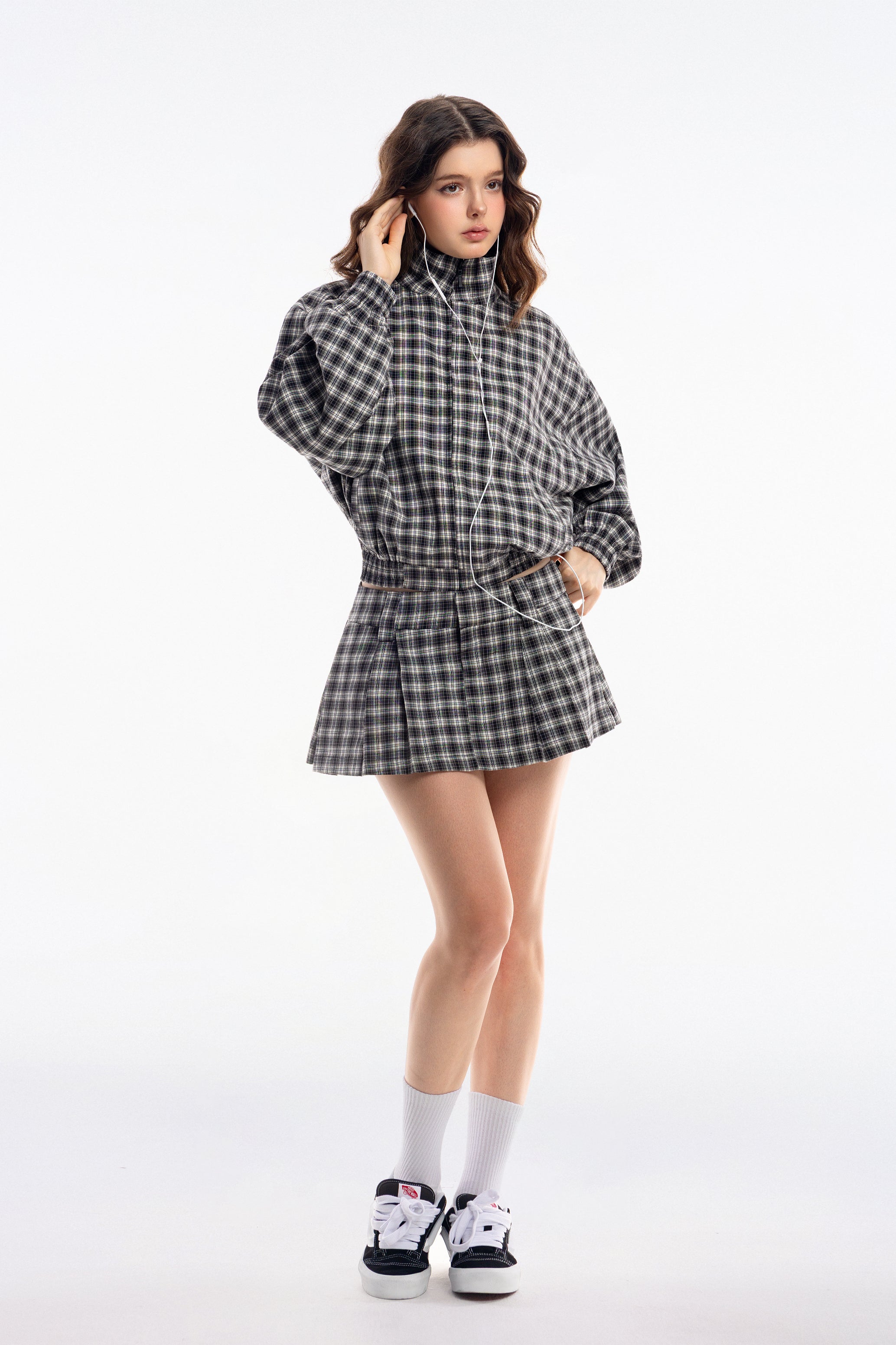 Gingham Mini Skirt - Push Push - Worldwide