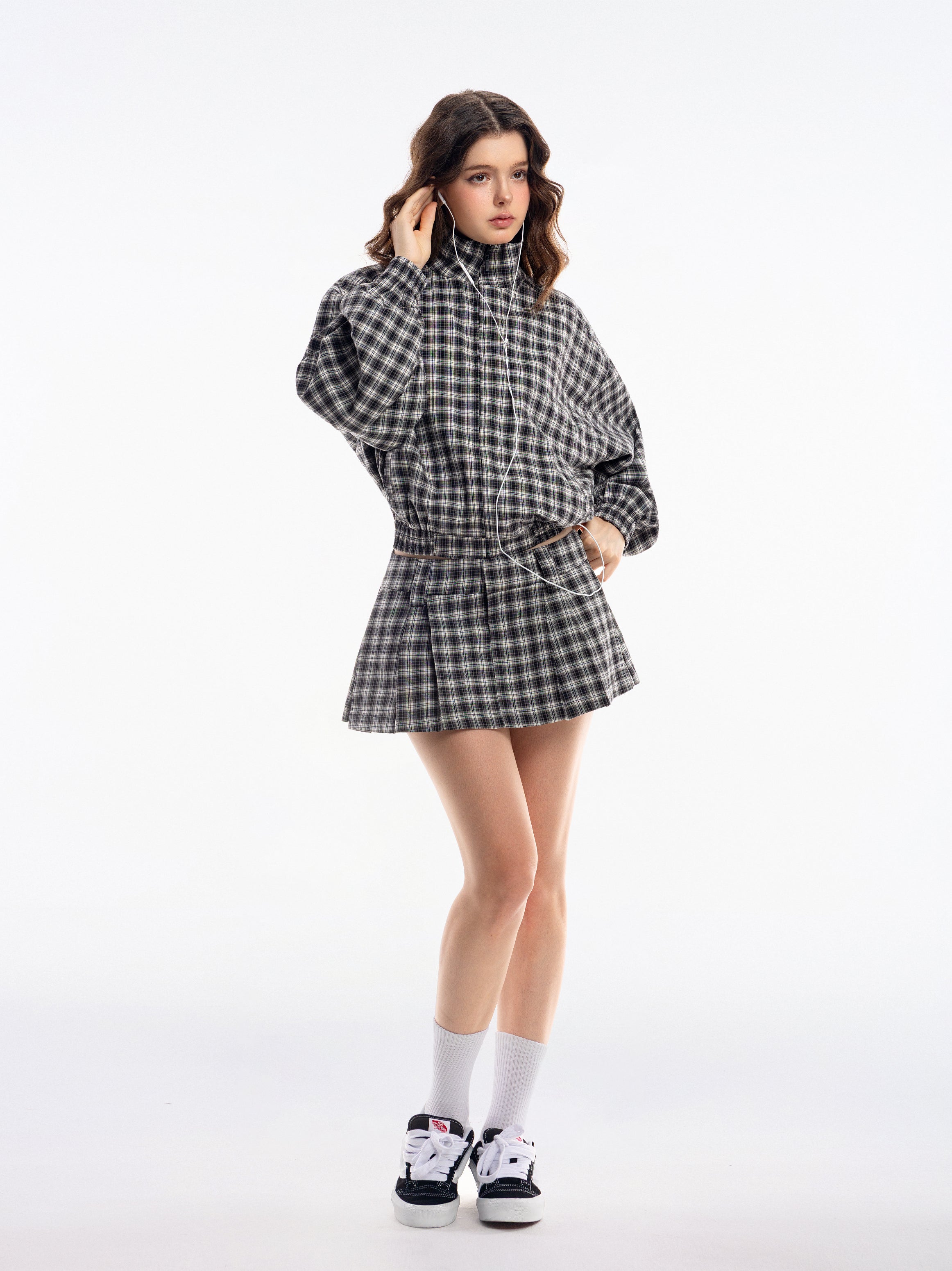 Gingham Mini Skirt - Push Push - Worldwide