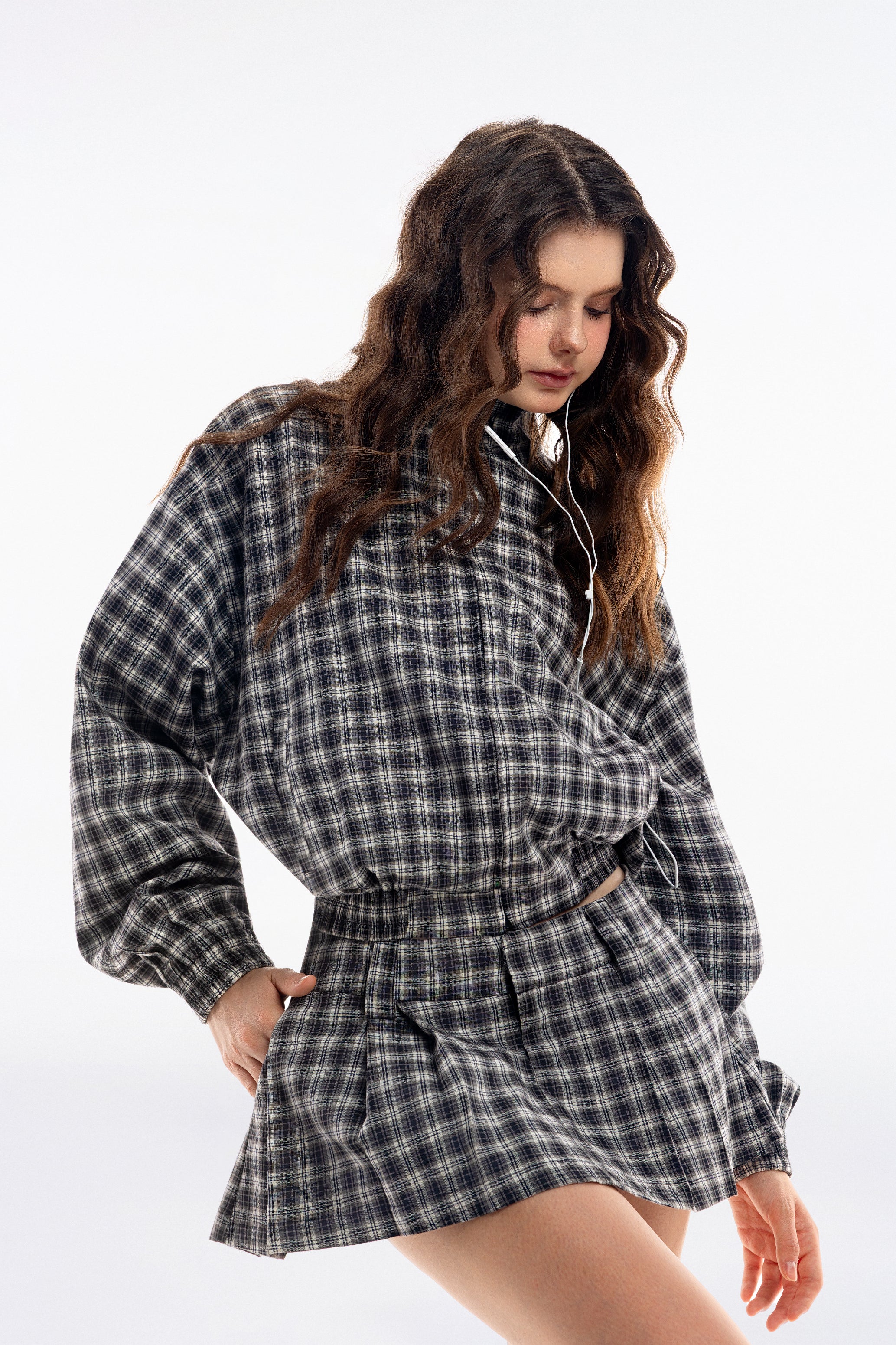 Gingham Mini Skirt - Push Push - Worldwide