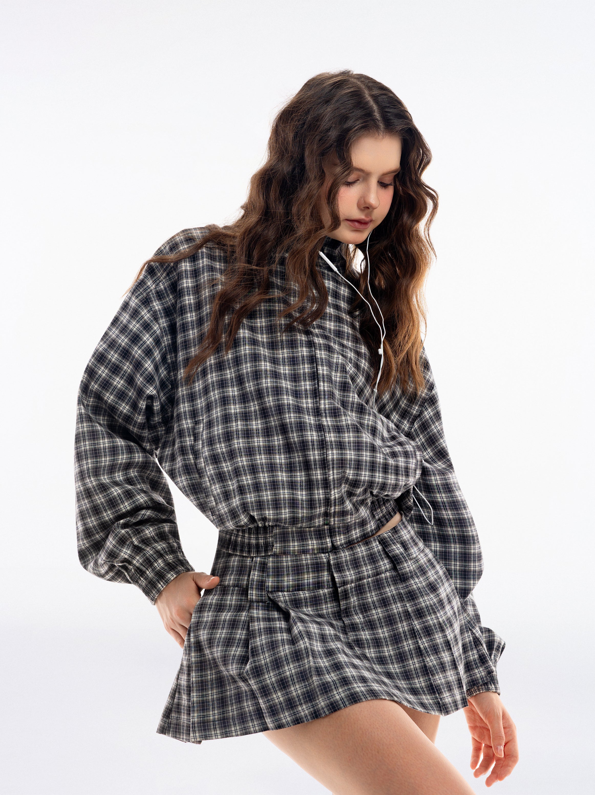 Gingham Mini Skirt - Push Push - Worldwide