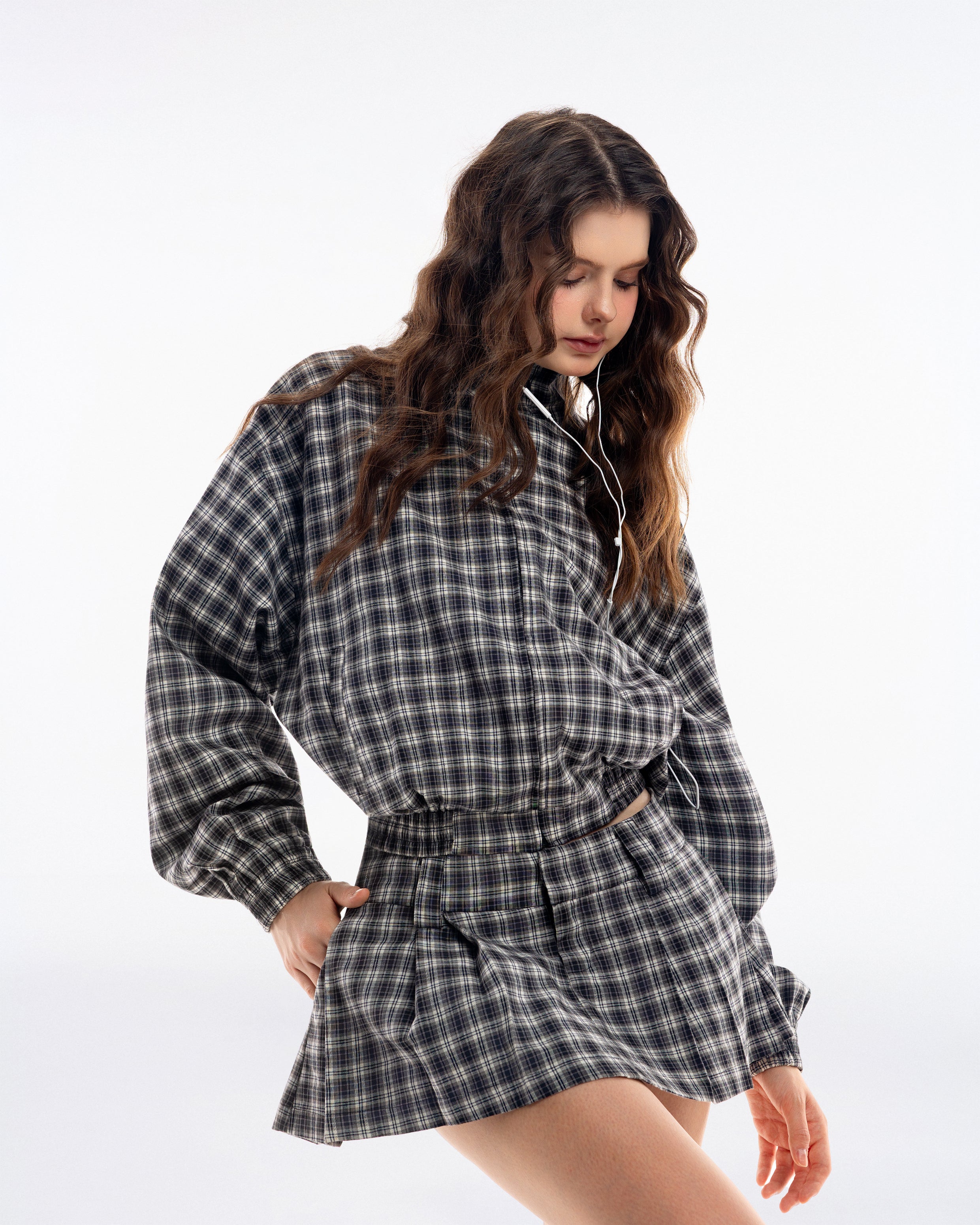 Gingham Mini Skirt - Push Push - Worldwide