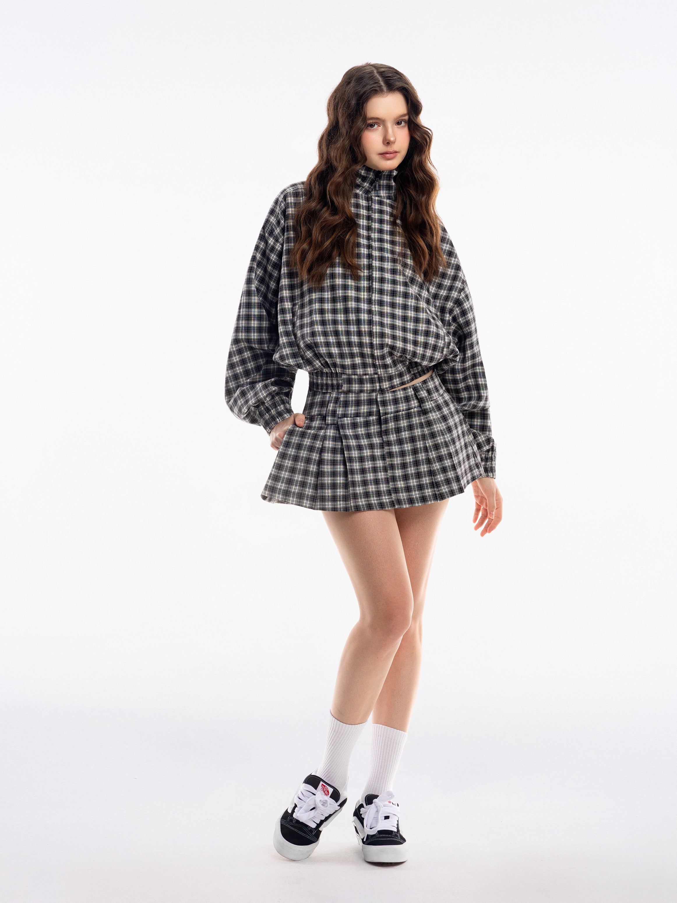 Gingham Mini Skirt - Push Push - Worldwide