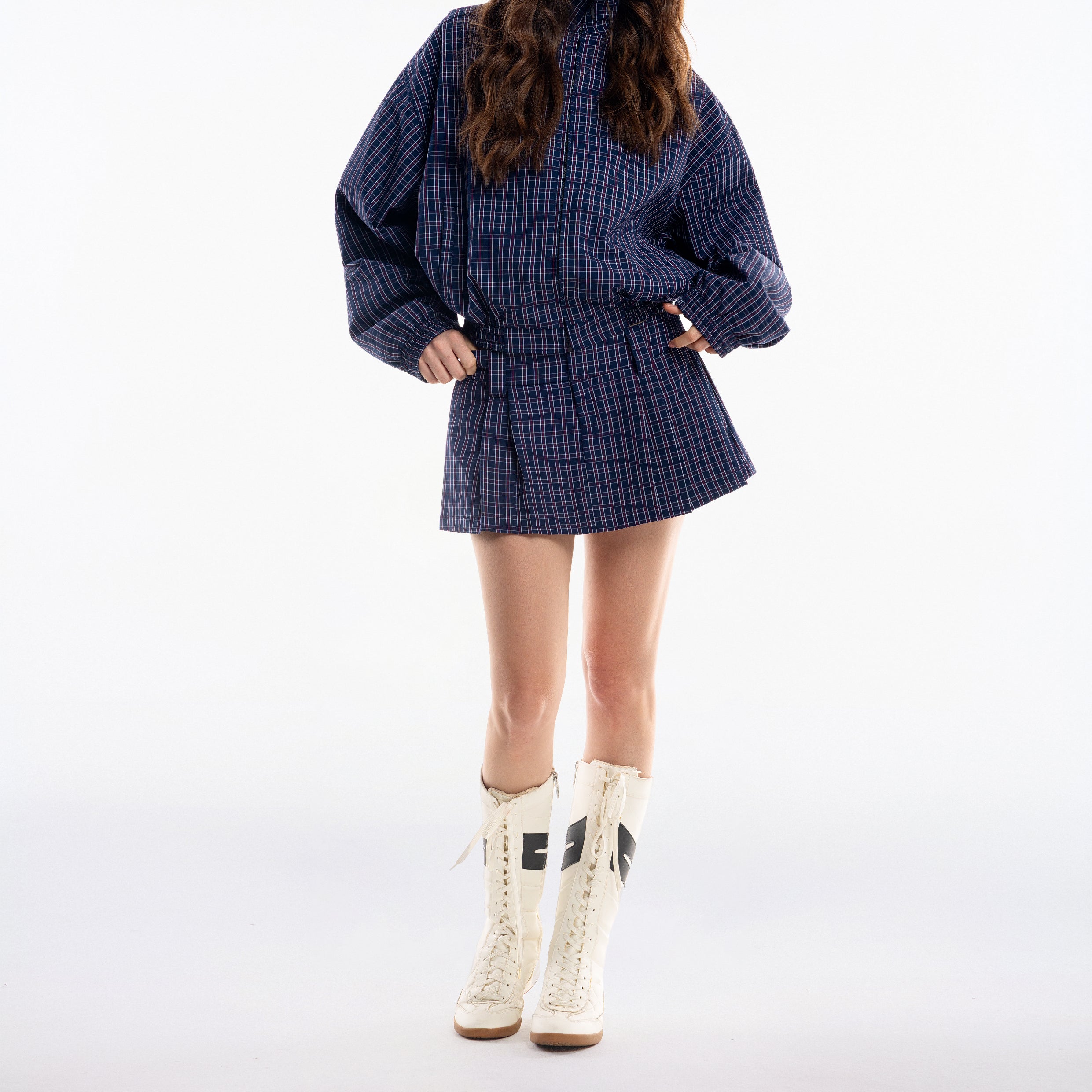 Gingham Mini Skirt - Push Push - Worldwide