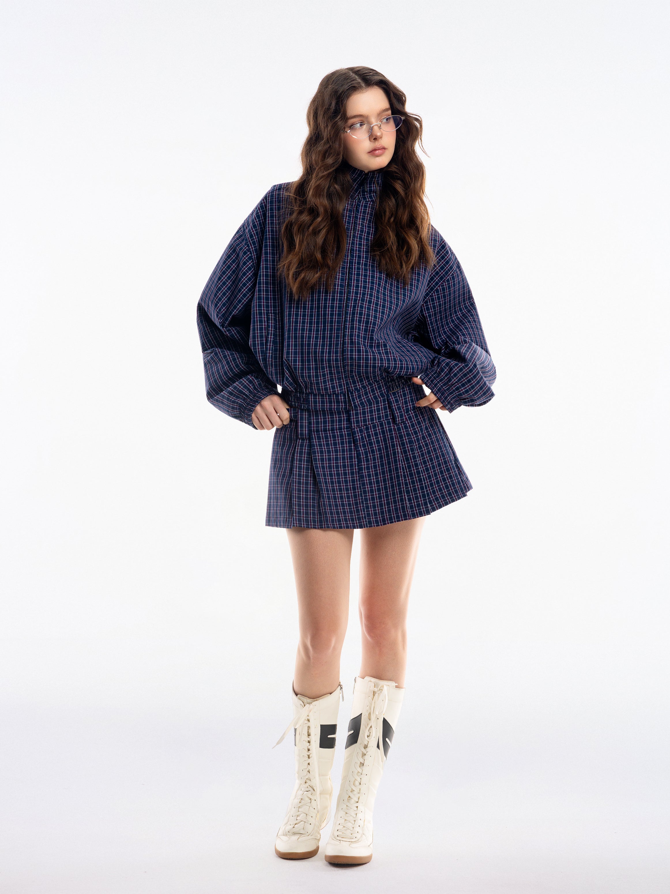 Gingham Mini Skirt - Push Push - Worldwide