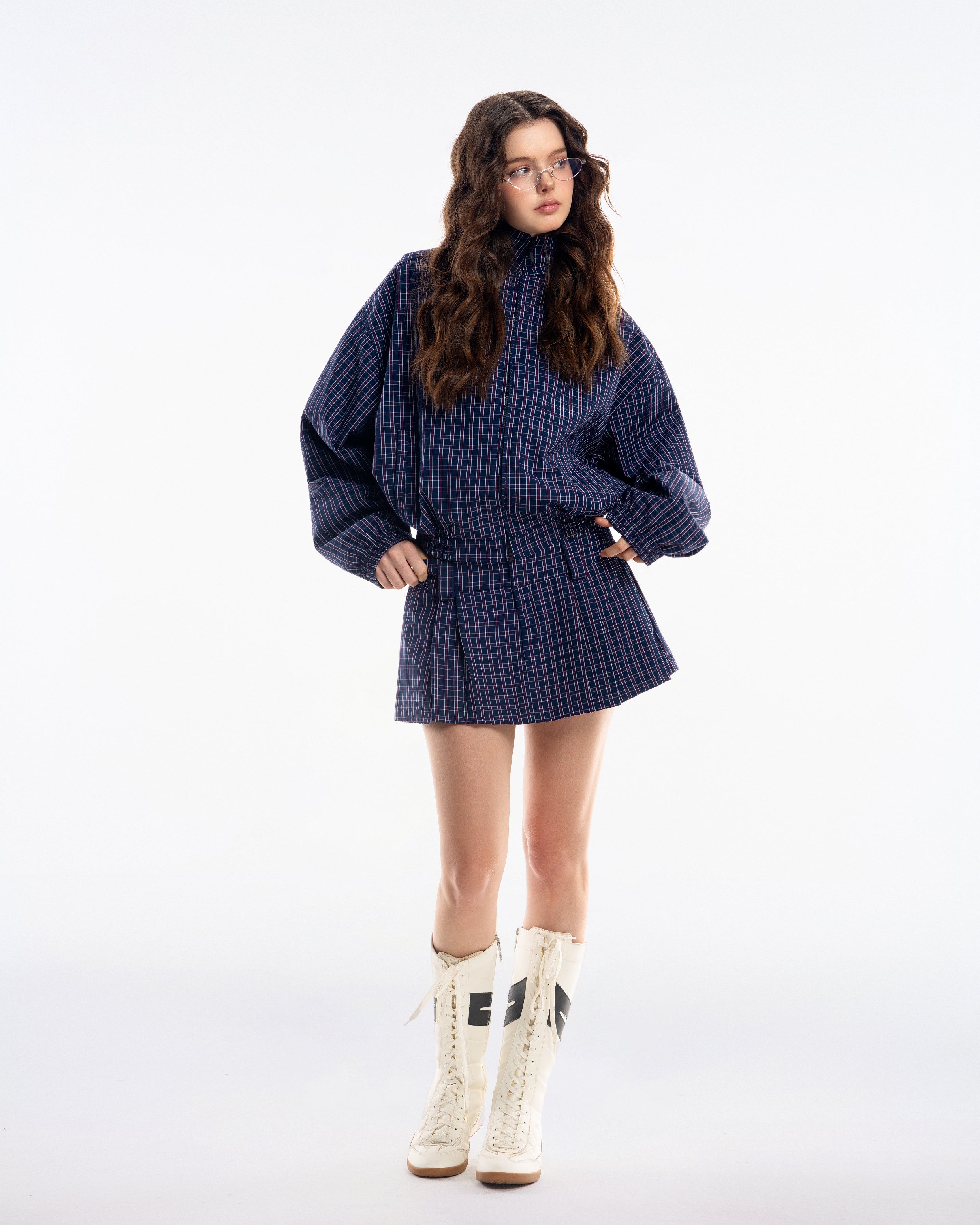 Gingham Mini Skirt - Push Push - Worldwide