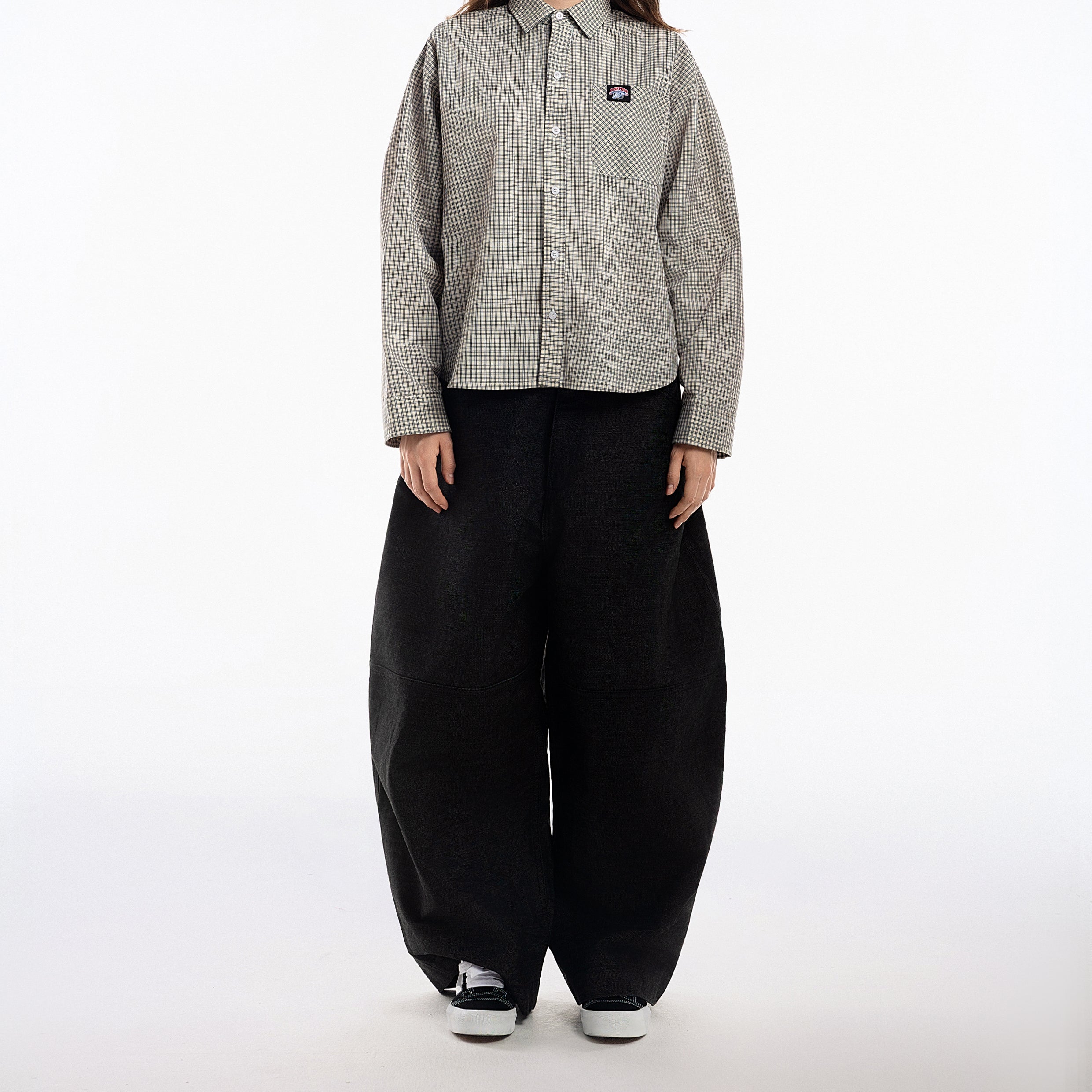 Gingham Oversize Shirt - Push Push - Worldwide
