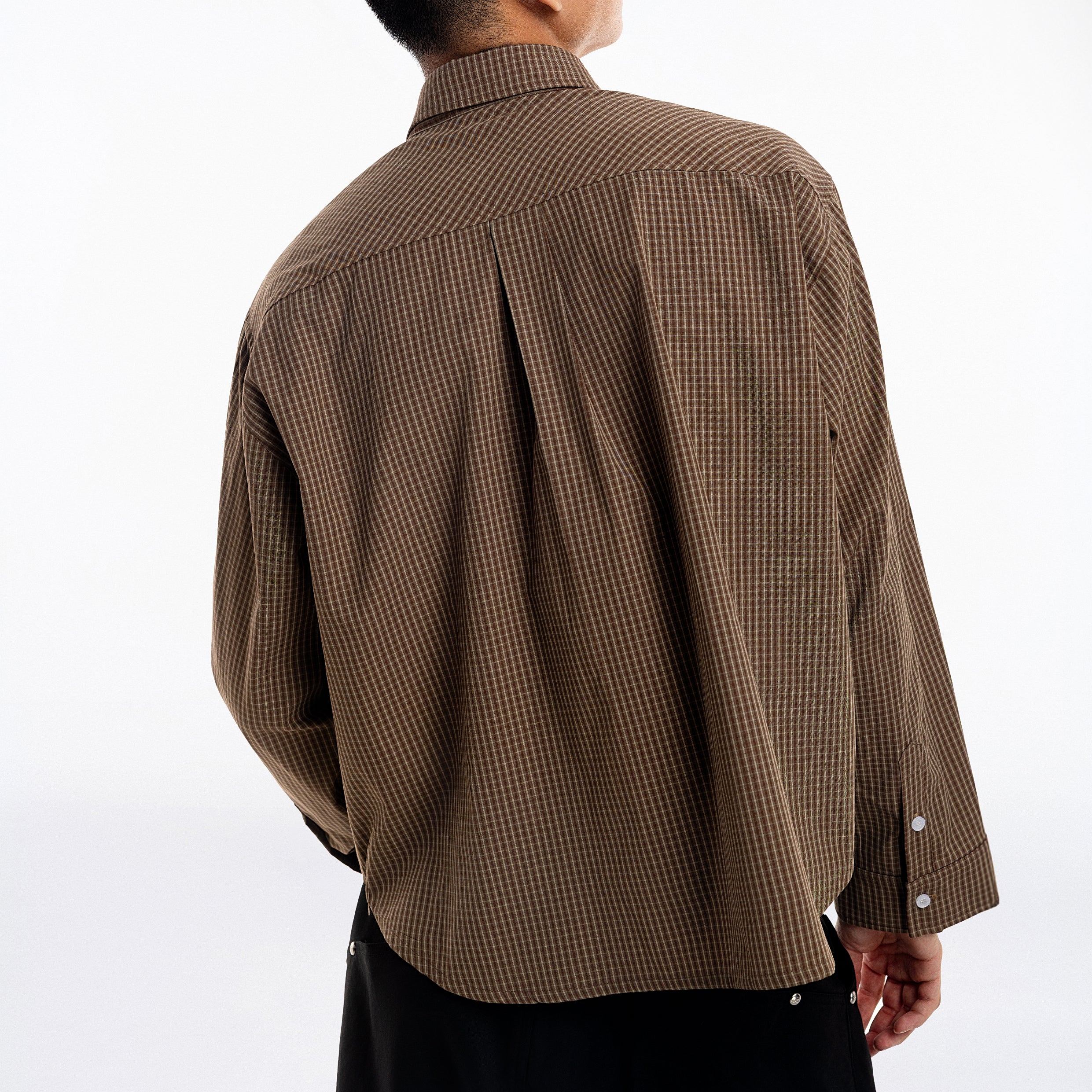 Gingham Oversize Shirt - Push Push - Worldwide