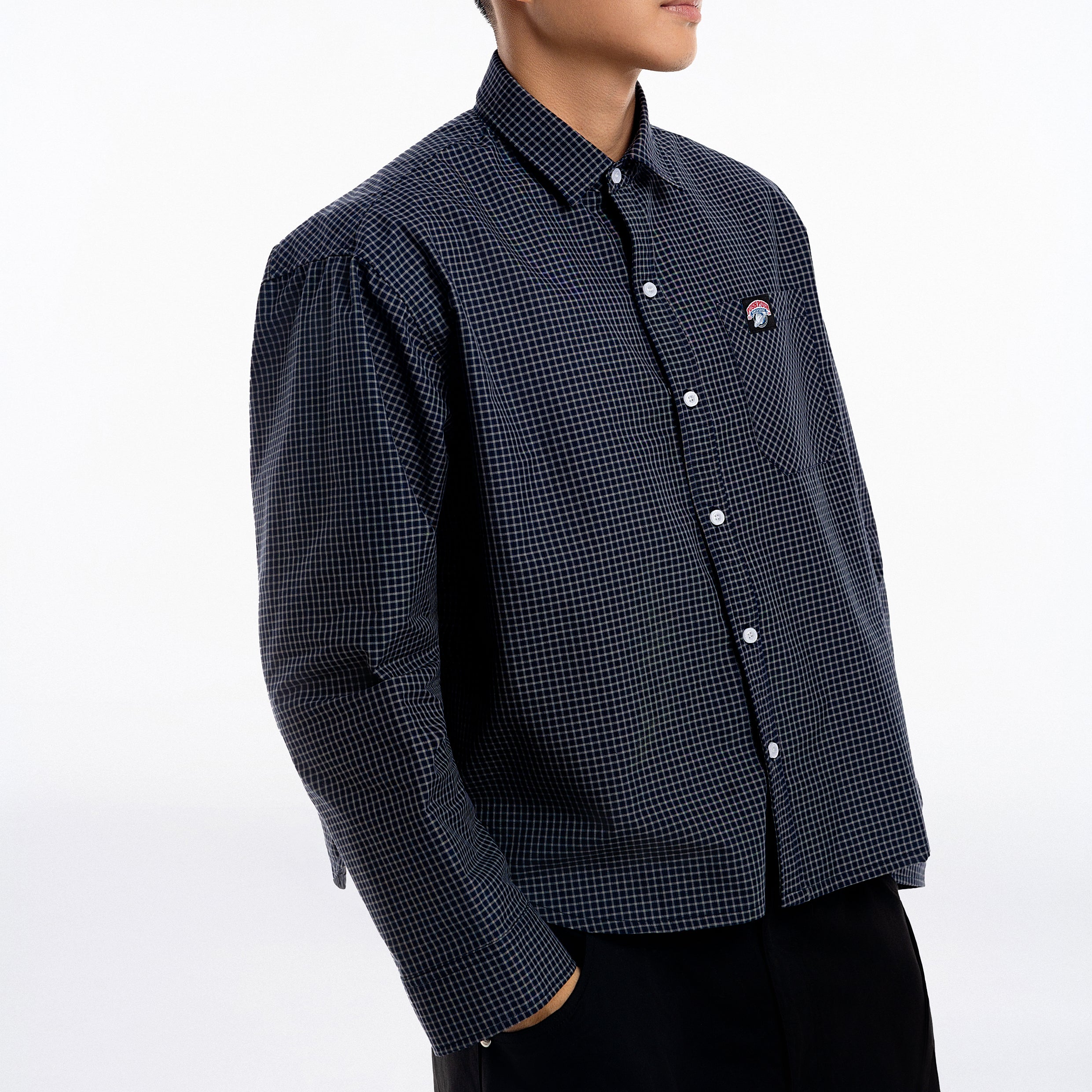 Gingham Oversize Shirt - Push Push - Worldwide
