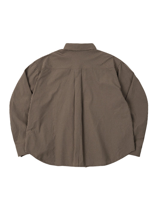 Gingham Oversize Shirt - Push Push - Worldwide