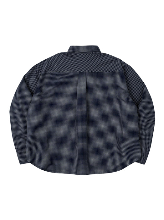 Gingham Oversize Shirt - Push Push - Worldwide