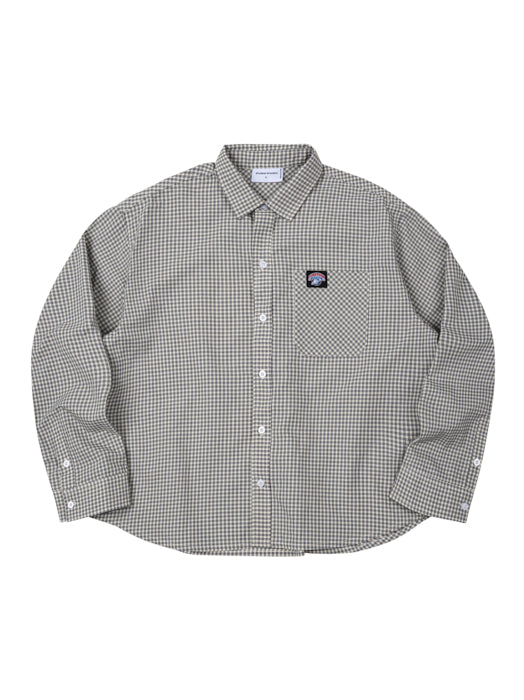 Gingham Oversize Shirt - Push Push - Worldwide