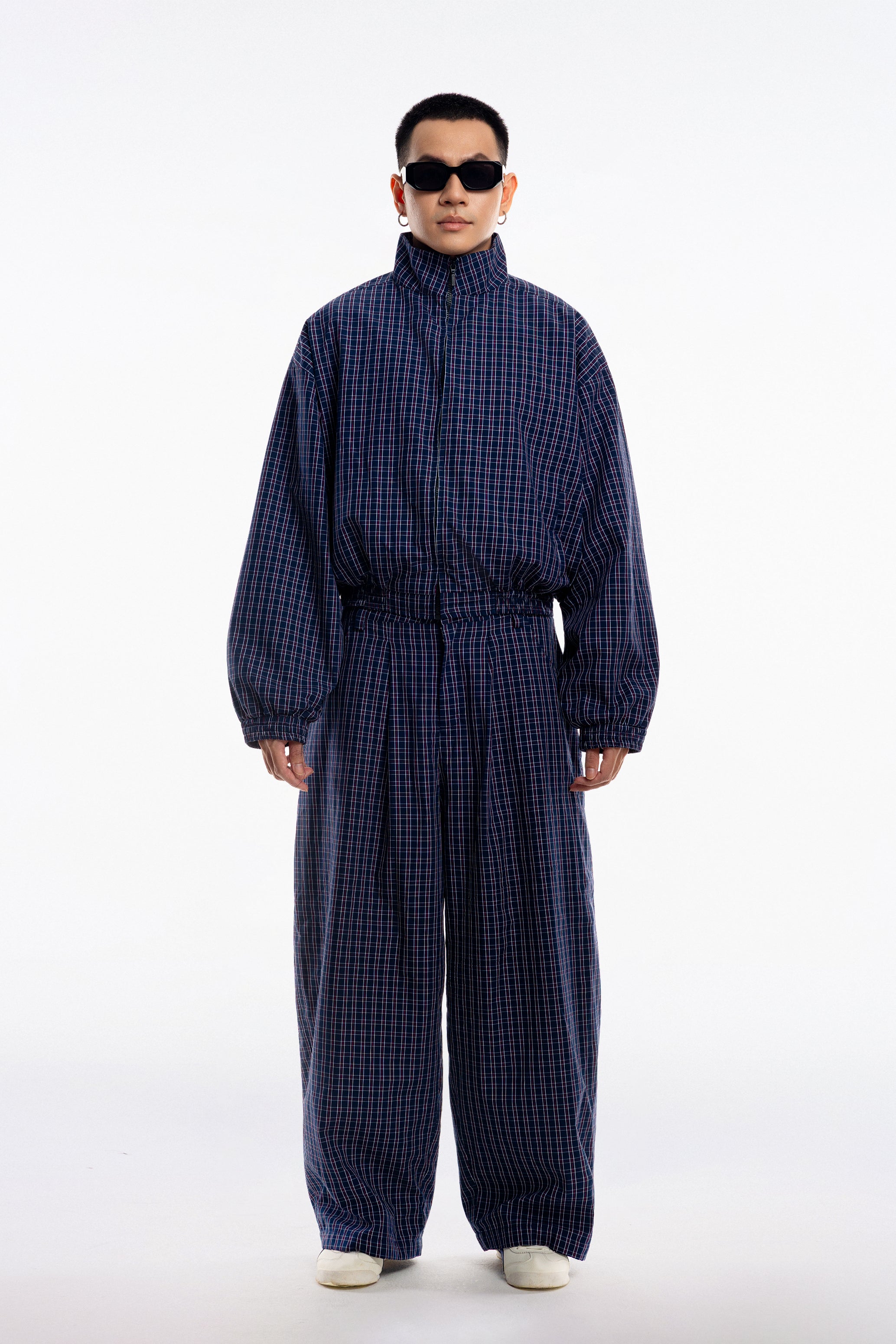 Gingham Wide Pants - Push Push - Worldwide