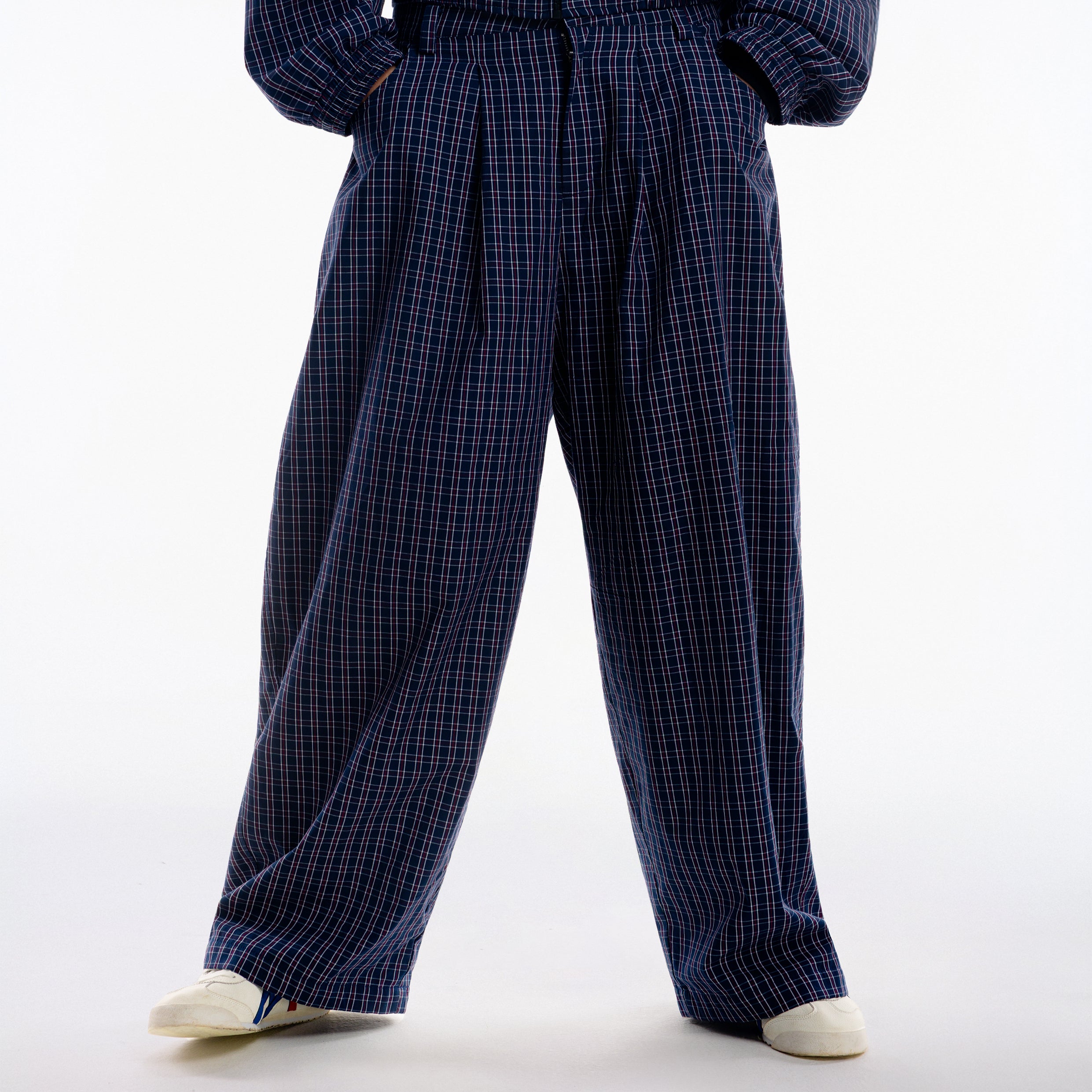 Gingham Wide Pants - Push Push - Worldwide