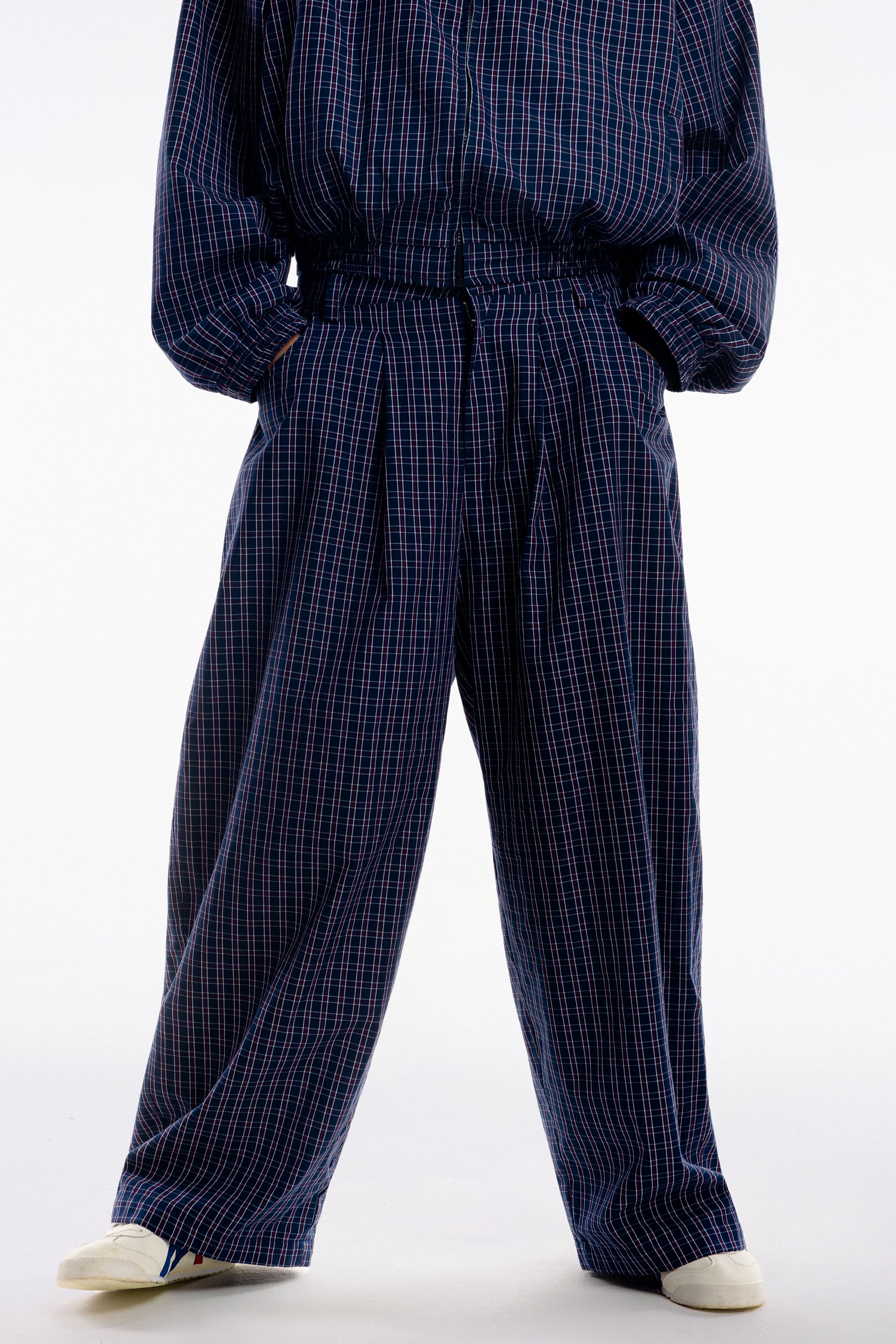 Gingham Wide Pants - Push Push - Worldwide