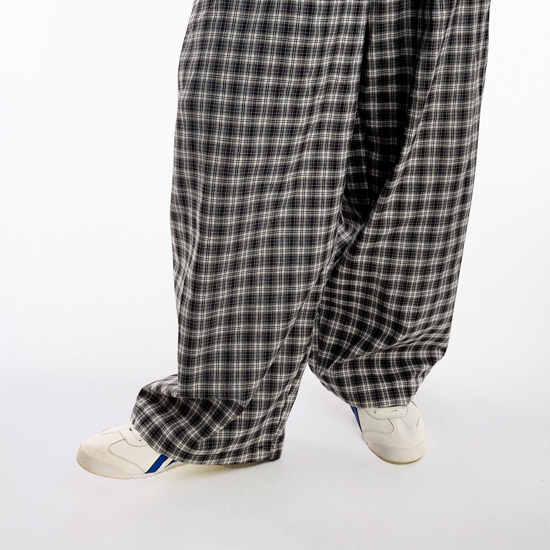 Gingham Wide Pants - Push Push - Worldwide