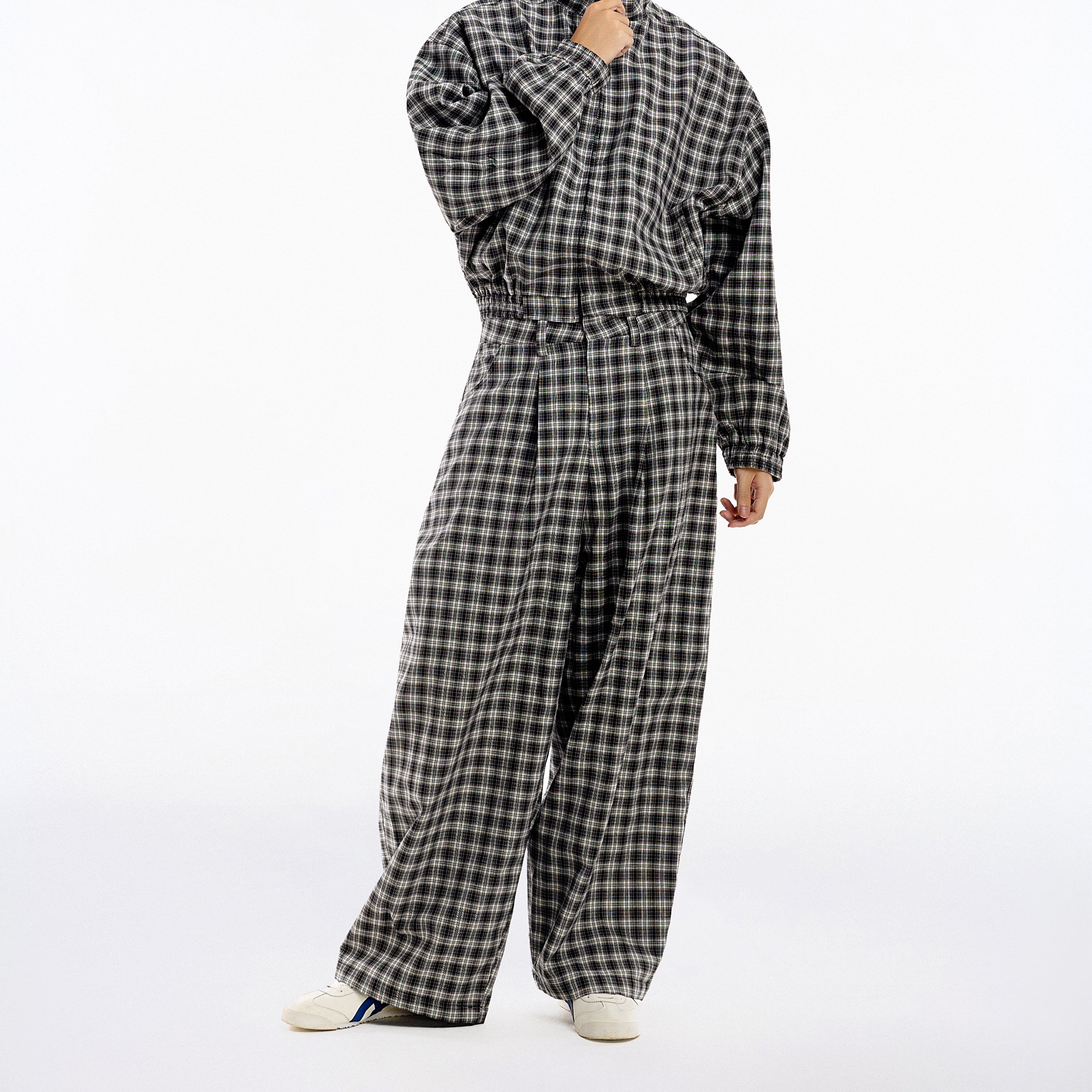 Gingham Wide Pants - Push Push - Worldwide