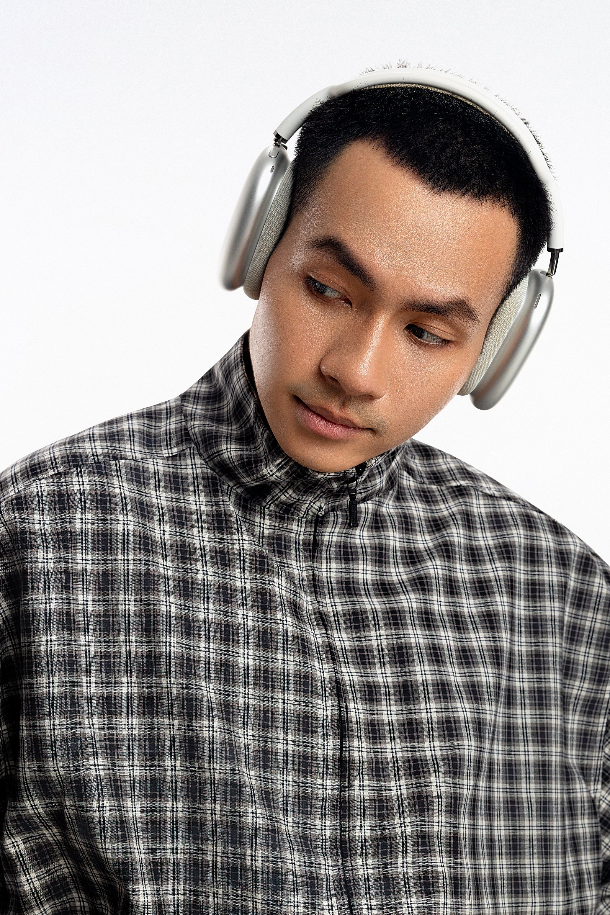 Gingham Zip Jacket - Push Push - Worldwide